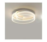 Generico Creativity Round Led Ceiling Lights Simple Light Luxury Acrylic Bedroom Lamp Lighting Study Room Luster Lamps Fixtures