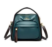 Generico creativo borse a tracolla di grande capacità con colori solidi Borsa a tracolla leggera singola casual semplice borse per borse da lavoro per agenzie di viaggio festa shopping, Blu