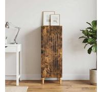 Generico Credenza Rovere Fumo 33 x 34,5 x 90 cm Legno ingegnerizzato,Armadietti e portaoggetti,Buffet e credenze-894140