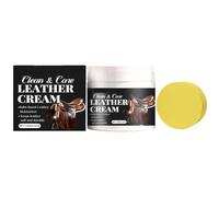 Generico Crema lucidante per Pelle, detergente nutriente per mobili e da 120 g, Formula per Rimuovere e Riparare la Polvere, Adatta per divani, Testiere del, seggiolini Auto, Borse, Giacche, sc