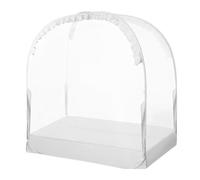 Generico Crib Tent, Breathable Mesh Crib Cover, Durabled Design, Pop-Up Bed Protection, Toddler Safety Barrier, Portable Nursery Cloth Enclosure, for Baby Sleep, Bedroom, School, Travel