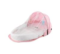 Generico Crib Washable Cot With Net And Awning Travel Cot Portable