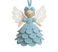 Generico Crochet Angel Kit - Wool 15cm, DIY Yarn Doll, Fade Resistant | Beginner Friendly, Handmade Craft Set, Reusable Ornament Kit For Christmas Tree, Birthday, Holiday, Home, Adults, Kids, Gifting