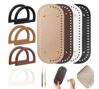 Generico Crochet Bag Base Knitting Purse Making Kit 4.1 * 8.8inch