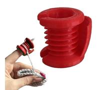 Generico Crochet Finger Yarn Holder - Finger Protection Tool | Yarn Guide Crochet Ring | for Knitting Enthusiasts Hobbyists Artists, Home Craft Room Apartment, 3D Printed