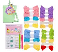 Generico Crochet Kit - Complete Beginner Crochet Set | Yarn Hooks Needles Markers DIY Craft Kits For Knitting Projects | Crochhet Kit With Step-by-Step Video Tutorials For Adults Kids Learning