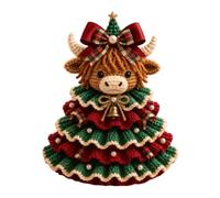 Generico Crochet Kit | With Yarn Hook Cute Christmas Tree Animal Home Decor