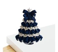 Generico Crochet Kit - Wool, 5.91in Christmas Tree Learn Beginner-Friendly | Complete Knitting Set, DIY Christmas Ornament Kit For Beginners, Adults, Women, Men, Family, Friends