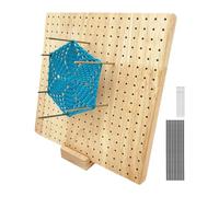 Generico Crochet Knitting Board - Household Wooden Hole Board