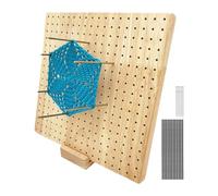Generico Crochet Knitting Board - Household Wooden Hole Board