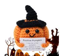 Generico Crochet Positivo - Bambola Decorativa per la Casa all'Uncinetto - Decorazione Manuale Intrecciata per Comodino Libreria, Ornamento Motivazionale Forma e Ape