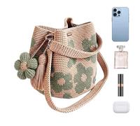 Generico Crochet Tote Bag - Flower Boho Shoulder Tote