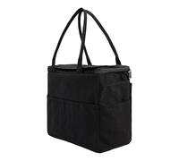Generico Crochet Yarn Tote, Knitting Organizer Bag, Yarn Storage Case, Large Capacity Travel Organizer, Sturdy Multi-Compartment Design, for Crafts, And On-The-Go Use, 13.39x6.69x11.02in