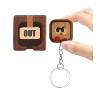 Generico Crochets Porte-clés - Porte-Manteau Mural En Bois | Crochet Mural Pratique Pour Vêtements, Chapeaux, Sacs Et Parapluies - Organisateur Murale D’Entrée, Chambre, Salle De Bain Et Cuisine