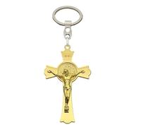 Generico Cross Bag Charm, Versatile Religious Cross Charm - 6.5x3.8cm Sturdy Handbags Pendant,for Handbags Exquisite Craftsmanship Backpack Bookbag Purse Wallet Car Keys Party Favors Necklace Jewelry
