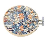 Genérico Cross - Round Bamboo Circle Cross Hoop Ring For Embroidery and Çross Śtitch | Bamboo Embroidery Hoop Craft Supplies For Needlework Sewing DIY Projects