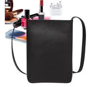 Generico Crossbođy Bag - 16x3.5x21cm Phone Wallet | Women's Small Leather Mobile Phone Organizer | Simple Versatile Crossbođy Bag for Commuters | Store PhoneKeys Lipstick Earphones Cosmetics