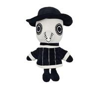 Generico Crow Stuffed Animal, Soft Raven Plush, Gothic Horror Toys, Decorative Throw Pillow, Cozy Sleep Companion, Childrens Day, Kids Boys Girls, Bedside Car, Living Room Workplace Décor
