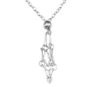Generico Crystal Cage Necklace - 60cm Adjustable Necklace Holder