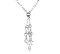 Generico Crystal Cage Necklace - 60cm Adjustable Necklace Holder