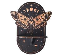 Generico Crystal Display Shelf - 10 Inch Wall Mounted Wooden Stand | Wood Wall Storage Rack - Decorative crystal yoga meditation organizer for home décor Gemstoñe and spiritual display use