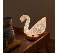 Generico Crystal Moon Led Touch Control Lampada da tavolo, LEDBedside Lamps 3-Color Changing Touch Control Lampada da comodino USB ricaricabile Lampada da comodino (6)