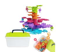 Generico Cubi Impilabili - Giochi Costruzioni per Bambini,Gioco Educativo per Bambini e Bambine 3 Anni - Idee Regalo Natale Compleanno Asilo Scuola Infanzia Casa