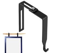 Generico Cubicle Hanger - Iron, Partition Hanger Reusable | Adjustable Door Back Hook Space-Saving Desk Organizer, Office Storage Hook For Hats, Scarves, Potted Plants, Keys, Umbrellas