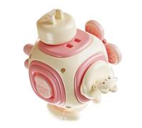 Generico Cubo attività | Box Didattico a Sei Facce,Cubo Sensoriale con Design Coniglio | per Bambini, Bambine, Prima Infanzia, Interno, Ludoteca, Asilo, Viaggio, Gioco in