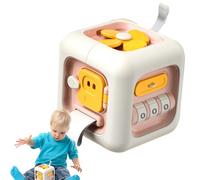 Generico Cubo Sensoriale Giocattolo - Gioco Educativo da Viaggio per Abilità Motorie | Giocattoli Cubo per attività Impegnative - per Bambini Ragazzi E Ragazze Compleanno Vacanza FESTIVITÀ E Aereo