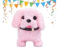 Generico Cucciolo Elettrico Animale Domestico - Morbido Realistico Rilassante | Robot Animale Domestico Elettronico,Per Bambini Ragazzi E Cameretta Soggiorno Camera Da Viaggio Appartamento