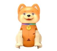 Genérico Cucciolo interattivo animale domestico realistico elettrico che canta e gattina animale domestico elettrico adorabile per bambini adulti regalo compleanno San