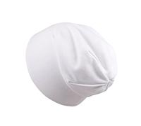 Generico Cuffia Bianca Donna Berretto per Donna Cappello per La Pioggia Donna Cappello Pescatore Donna Coda Cappello di Paglia Bambina Cappello Uomo Invernale The N Bianco Taglia Unica