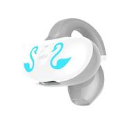 Generico Cuffie a tubo 'aria-A orecchio aperta con attacco a clip, auricolari wireless 5.3 per suono naturale e comfort | Ohrphones con un di riproduzione di 10 ore per la professione sport