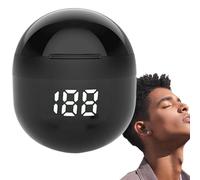 Genérico Cuffie - Cuffie senza fili - 5.3 nell'orecchio con microfono a cancellazione del rumore, comode invisibili per lo sport