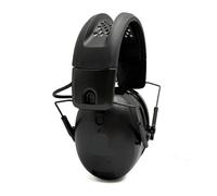 Generico Cuffie protettive for l'udito con cuffie antirumore Bluetooth elettroniche for la riduzione del rumore. Protezione wireless(Black)