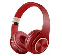 Generico Cuffie ricaricabili con microfono, Cuffie wireless ricaricabili, stereo con cancellazione del rumore, auricolari per giocare, vita quotidiana, ascoltare musica