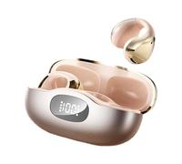 Genérico Cuffie senza fili - Cuffie con orecchie | Comodo boccioli auricolari per cancellazione del rumore stereo | Clip leggera negli sport | design estetico per