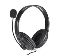 Genérico Cuffie USB con cavo per le imprese: microfono con isolamento acustico, audio da 150 ohm, interruttore silenzioso volume | home office lavoro remoto servizio clienti