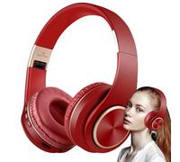 Generico Cuffie wireless ricaricabili, cuffie wireless con cancellazione del rumore | Cuffie stereo con cancellazione del rumore | auricolari per giocare, vita quotidiana, ascoltare musica