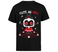 Generico Cult of The Lamb T-Shirt Oversize Unisex Nera Baggy Tee