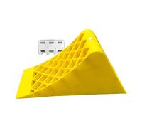 Generico Cunei fermaruota,Cneus per Ruote - Il Fermo per Auto con Cuneo per Pneumatici Antiscivolo Protegge Le Ruote,Cunei da parcheggio stabili per motociclette, SUV, roulotte, Camion