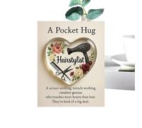 Generico Cuore Tasca Abbraccio,2D A Cuore Per Parrucchiere Arredo Casa | Decorazioni da Tasca per Distanze Lunghe | Per Uomini Donne Viaggio Laurea Compleanno Natale Festa Vacanza Bagaglio