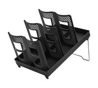 Generico Cup Holder, Coffee Cups Dispenser, 13x8.6x7.9 Inches Non Slip Base 6 Slots Rack, Space Saving Organizer, Coffees Divider Storage for Kitchen, Countertop Cabinet, Restaurant Station