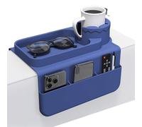 Generico Cup Holder Sofa Armrest Tray - Nonslip Coaster for Coffee Tea | Flexible AntiSpill Armchair with Phone Slot | Universal Sofa Side Table Organizer for Remotes And Snacks