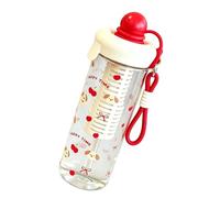 Generico Cup, Reusable Water Bottle, 650ml Leak Proof Design with Infuser Strainer, Straw Drinking Mug Portable Travel Cup System, Minimal Cute Style Drinkware, Party Kitchen Gym Use