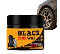 Generico Cura Pneumatici - Lucidante Gomme, Manutenzione E Pasta Protettiva | Crema Detergente Impermeabile, Restauratore Rivestimento di Copertone, Gel Durevole Effetto Nero Brillante