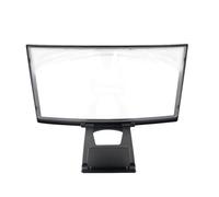 Generico Curved Phone Screen Magnifier - 14 Inch Phone Screen Magnifier, 3-4x Enlargement | Eye Protection, Anti-Radiation, Abs Shell, Foldable Stand, General Smartphone Compatible