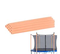 Generico Cuscinetti Per Aste Per Trampolino - Coperture In Schiuma Per Aste Per Trampolino | 12 Pezzi Di Ricambio Universali Da 40 Cm | Coperture Protettive Per Riparazione Di Sicurezza Del Gioc