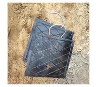 Generico Cuscinetti stabilizzatori per rimorchi RV per impieghi gravosi - Confezione da 2 Piedini di stabilità ad Alta densità per Camion con cestello, Camion di Servizio e Gru, Elevata capacità di c